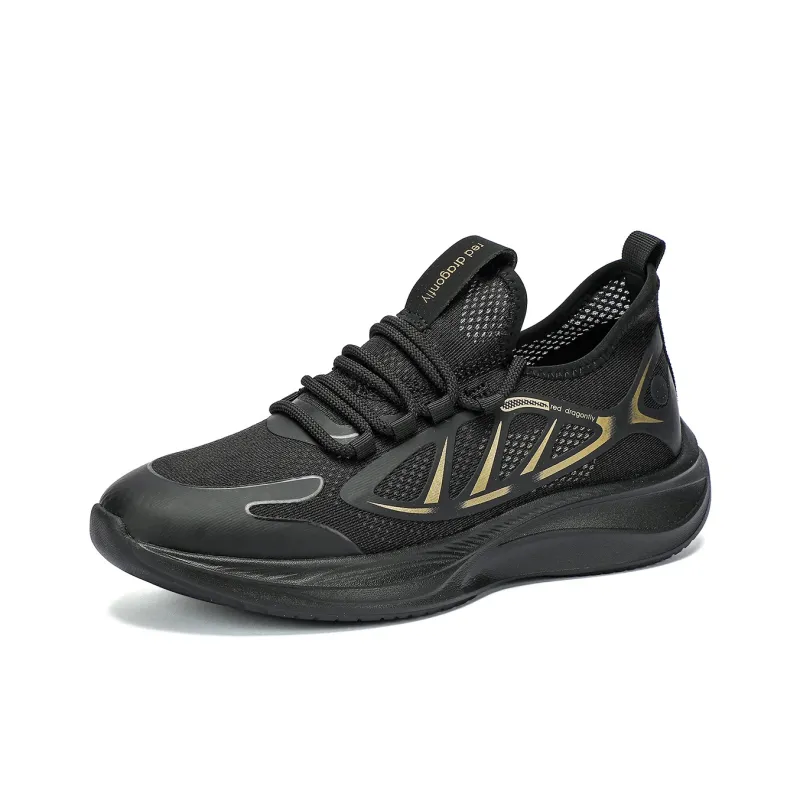 RED DRAGONFLY Men's Mesh Fashion Casual Shoes Men's Comfortable And Breathable Minimalist-0
