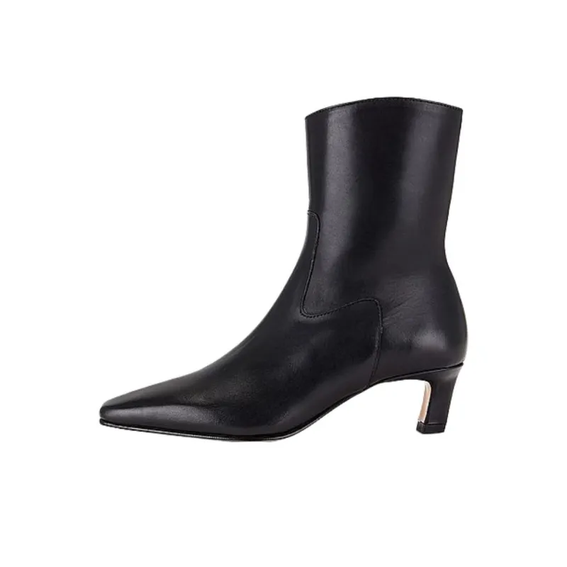 ALOHAS Nash Ankle Boots 5cm Women's Black-0