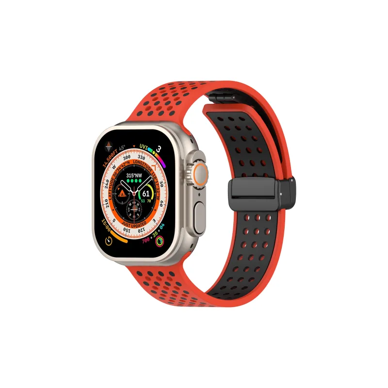 ZHENGGUANG Apple Compatibility Watch Band Silicone Material-32