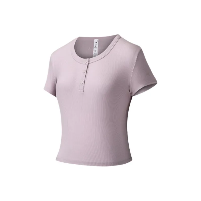 Anta Variety Training Collection T Shirt Women's Berry Pink-0