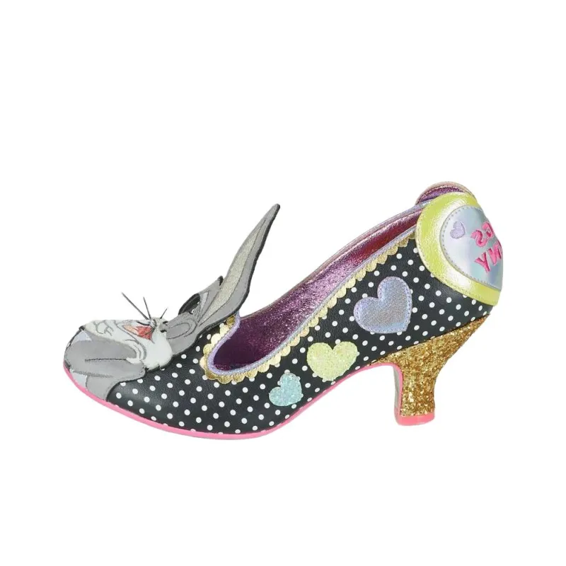 IRREGULAR CHOICE Bunny Love Slim Heel High Heels Women's Multicolor-0