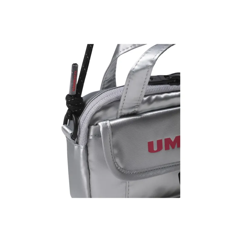 Umbro Polyurethane One Shoulder Handbag Extra Mini Unisex Silver-3