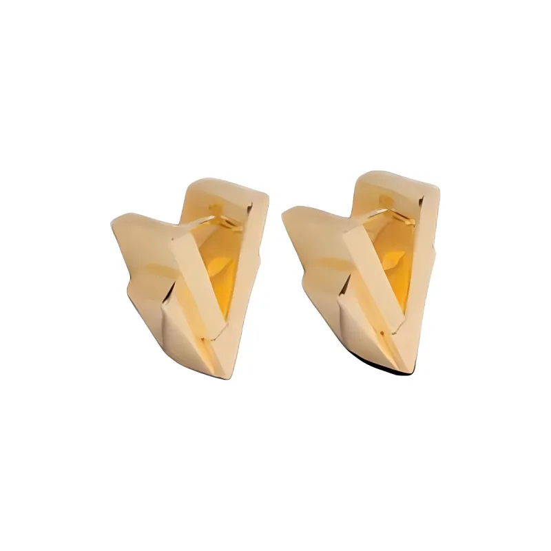 Bottega Veneta Silver Earrings Women's Gold-0