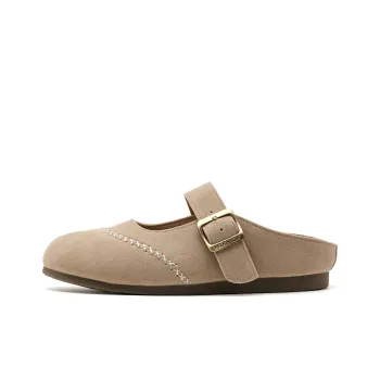 Warrior Closed Toe Mules Coverage Abrasion Resistant Lightweight Slip Resistant Low Top Casual Shoes Women's Sand