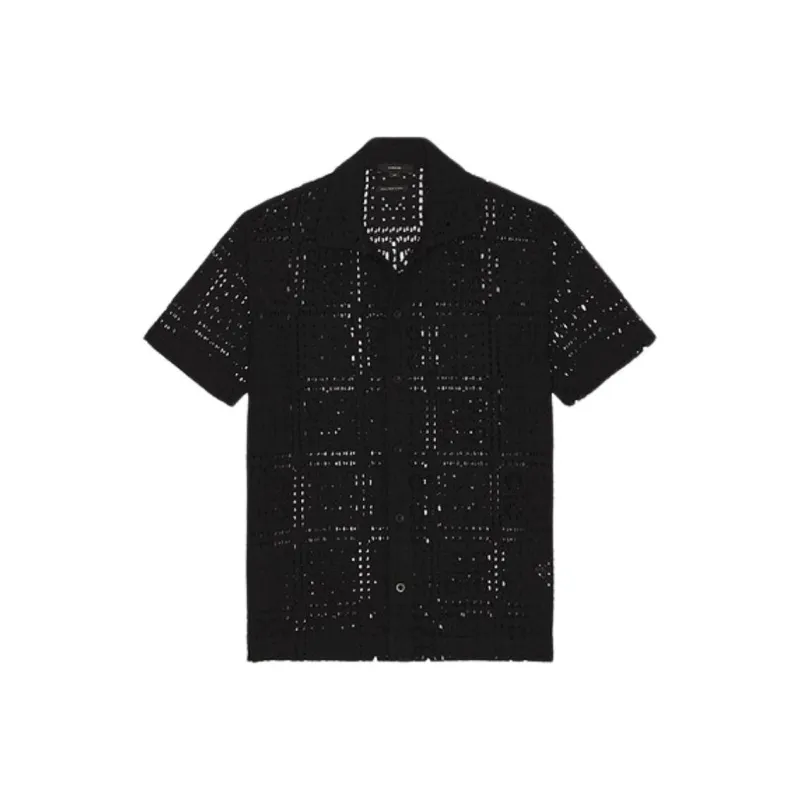 VINCE Shirts Men Black-0