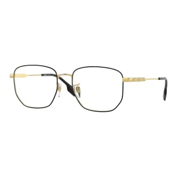 Burberry Alloy Square Eyeglass Frames Men's
