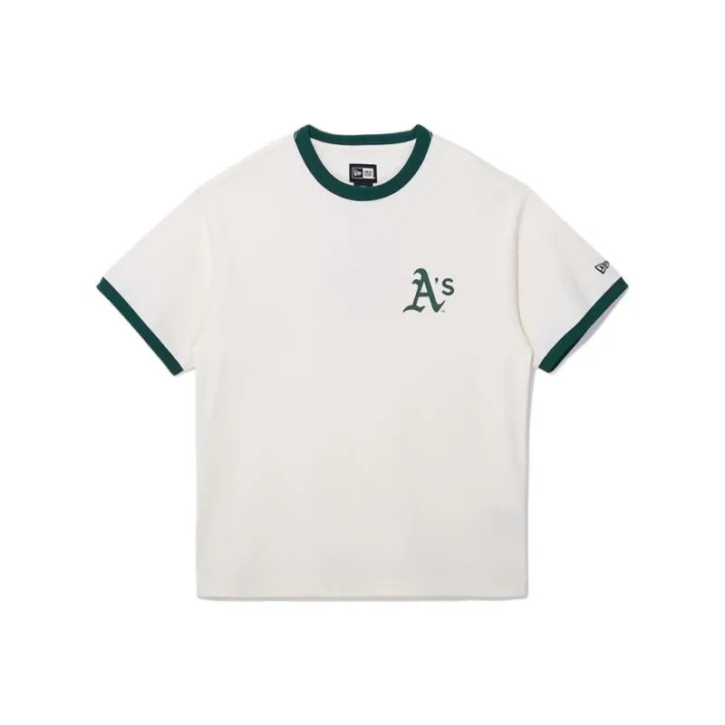 New Era T Shirts Unisex Ivory White-1