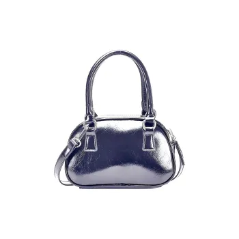 BAODIDAISHU PU Bowling Bag, Shoulder Bag, Handbag Regular Women's Brown/Black/Burgundy/Coffee