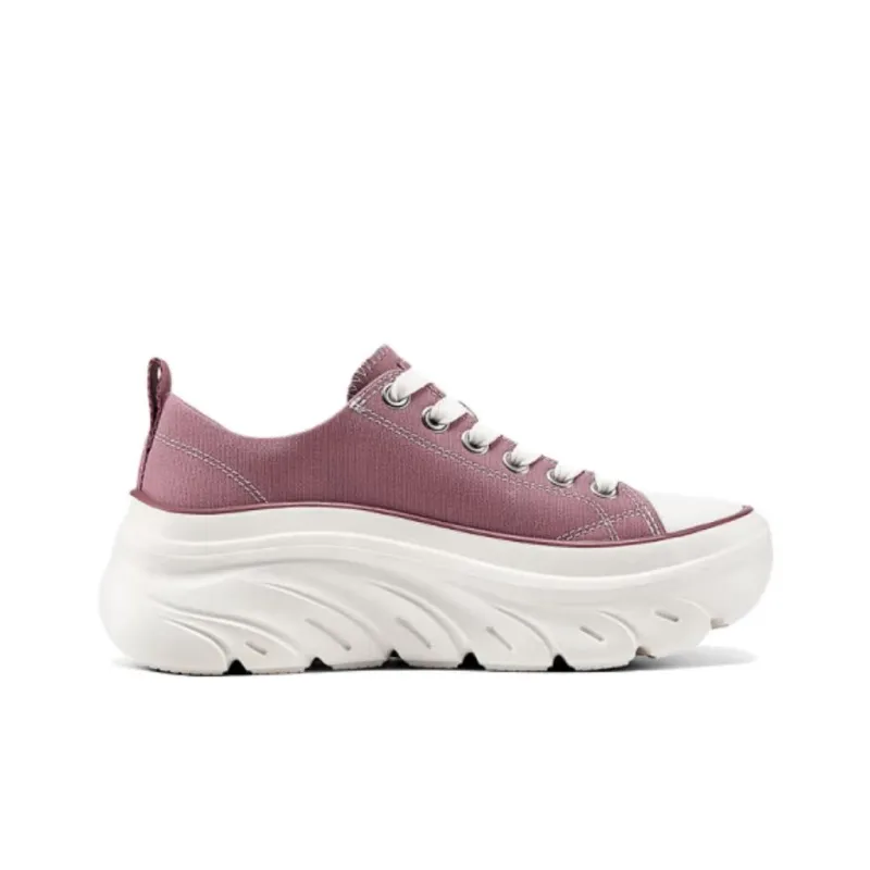 Skechers Street Anti-Slip Wear-Resistant Low-Top Canvas Shoes Women's Pink-1
