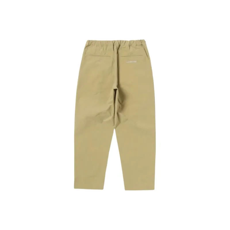 And Wander Casual Pants Men's Beige-1