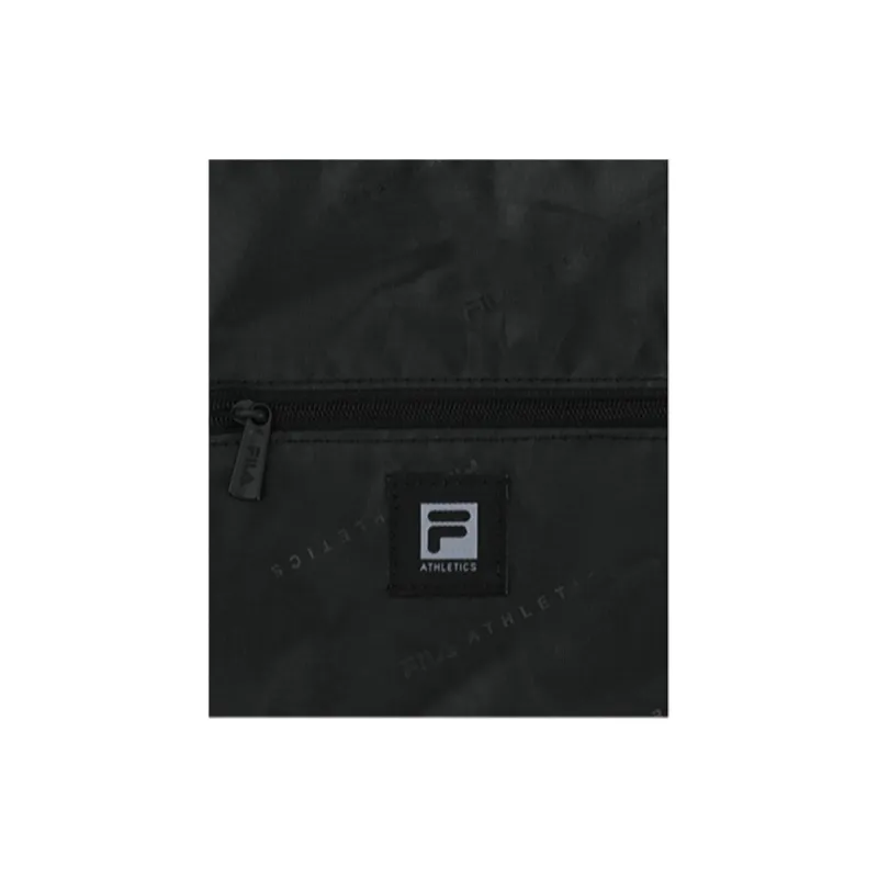 FILA Fitness Fabric Dumpling Bag, Crossbody Bag, Shoulder Bag Mini Women's Pitch Black-8