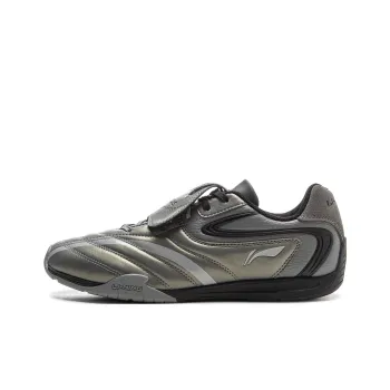 LiNing Film Pulse Slip Resistant, Abrasion Resistant, Lightweight Low Top Casual Shoes Men's Asphalt Gray