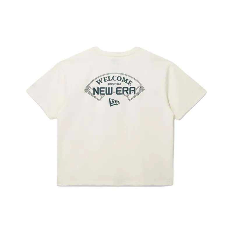New Era Drop Shoulder Sleeve T Shirt Women's-0