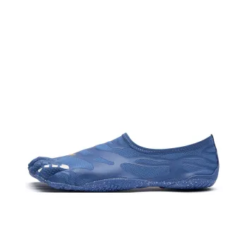 Vibram Five Fingers Shoes Slip Resistant, Breathable, Quick Dry Low Top Training Shoes Men's Blue
