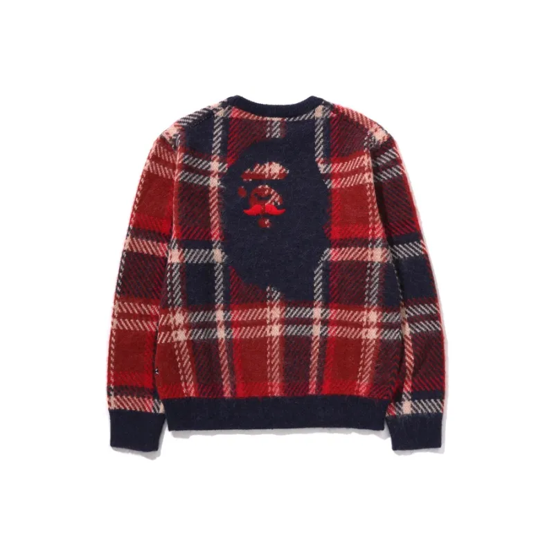 A BATHING APE Sweaters Men Dark Blue NYX-1