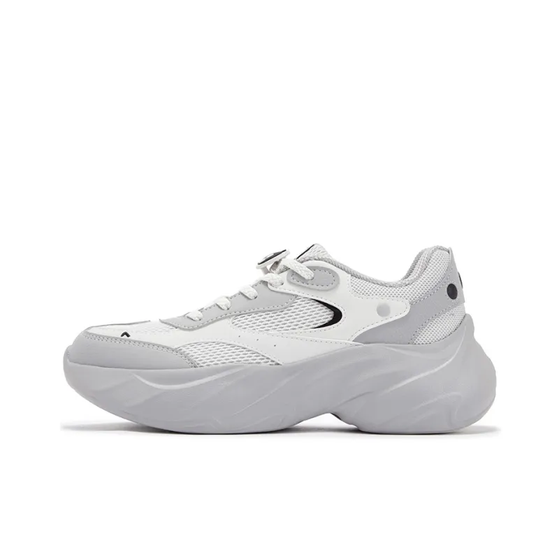 361° Penguin Anti Slip Wear Resistant Low Top Casual Shoes Women's Antarctic Gray-0