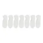 Summer Mesh No-Show Socks Combination ③ (White+White+White+White+White+White)
