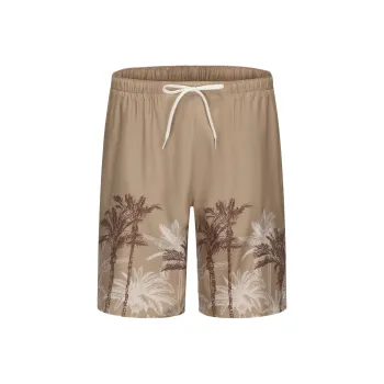 DECATHLON 100 Series Eco 20' Beach Shorts Men's Beige