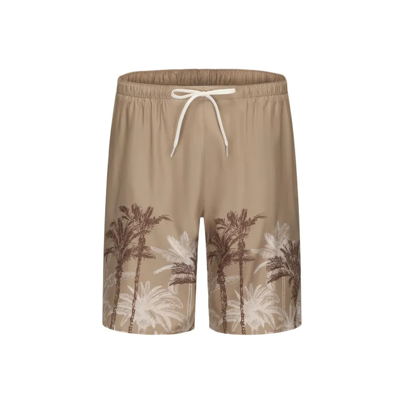 DECATHLON 100 Series Eco 20' Beach Shorts Men's Beige-0