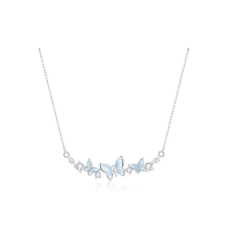 Barbie S925 Silver Necklaces Women's-5