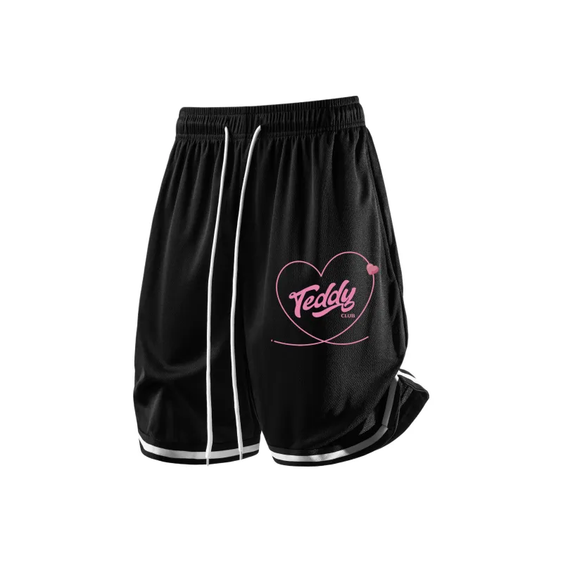 Teddy Bear Collection Basketball Shorts Unisex-0