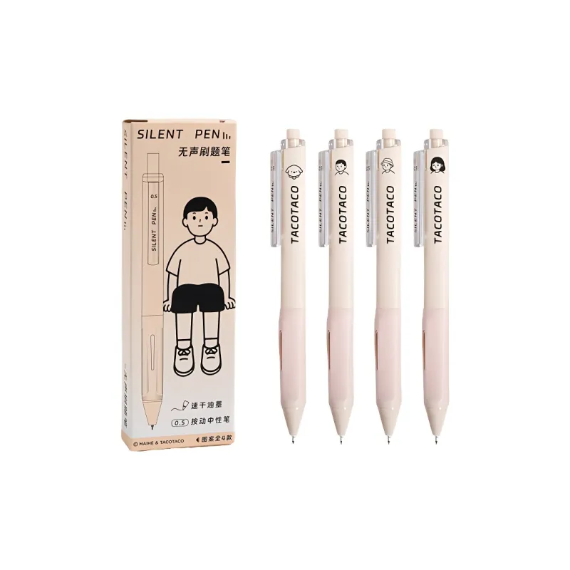 TACOTACO Minimalist Style ST Pen Tip Quick Dry Carbon Pen Ballpoint Pen-0
