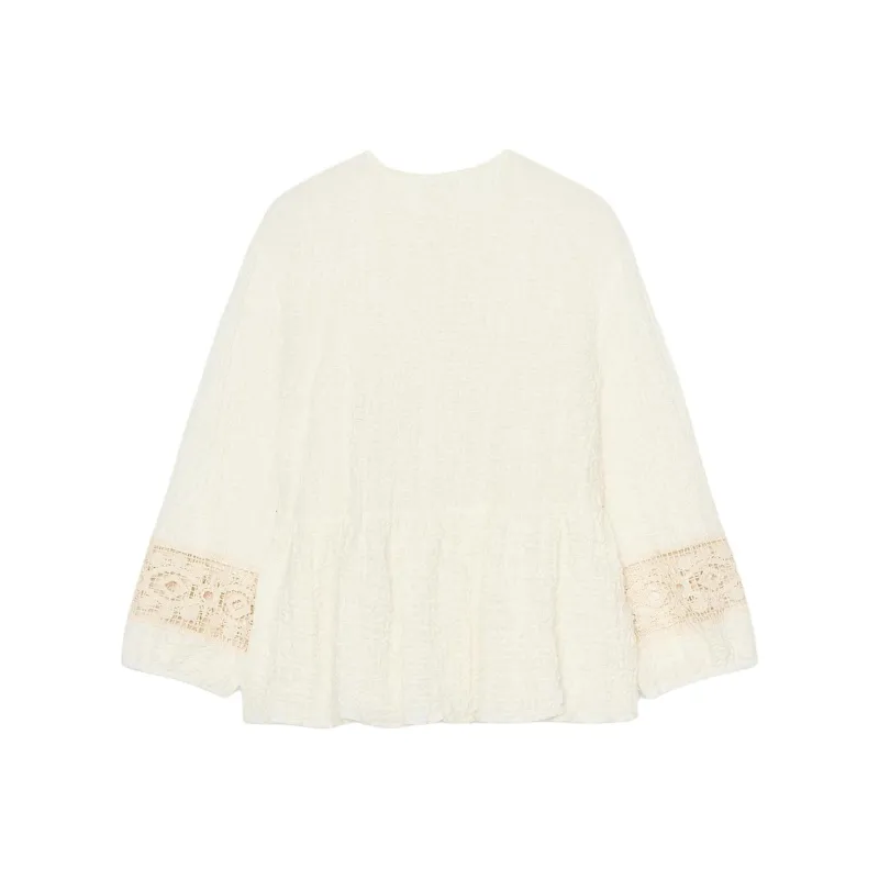 ZARA Shirts Women's Light Beige-1