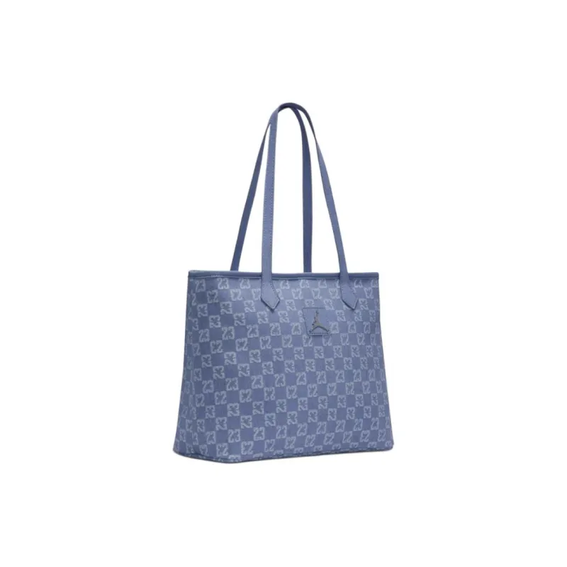 Jordan Fashion Tote Bag, Shopping Bag, Shoulder Bag Women's Blue-1