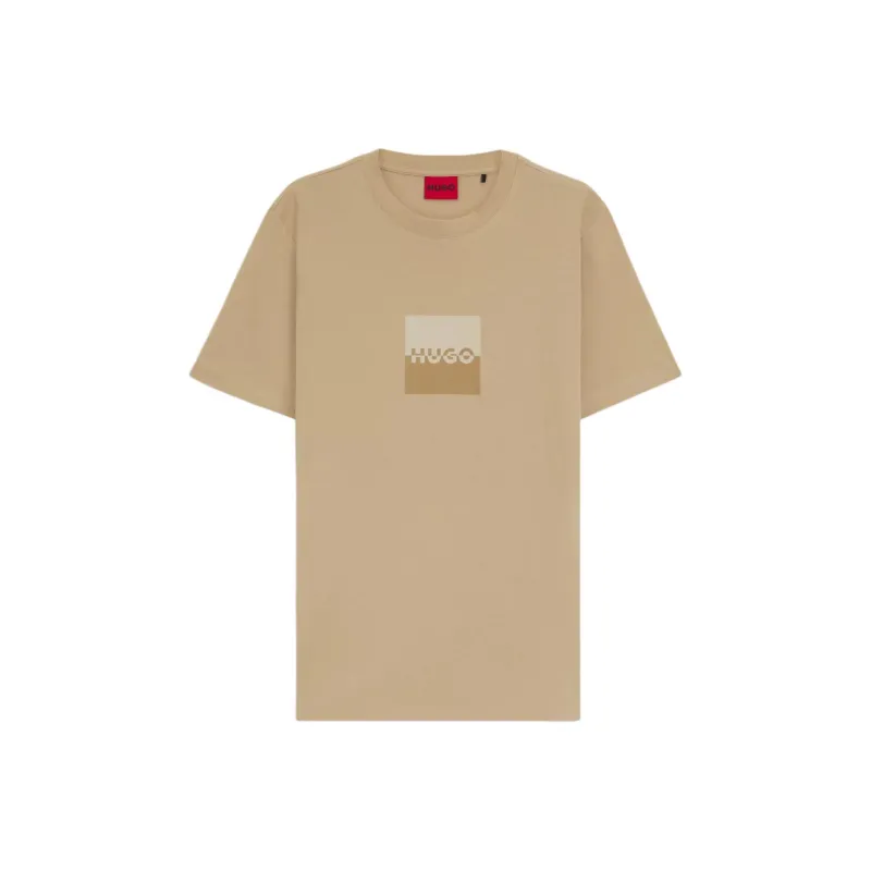 HUGO BOSS T Shirts Men Beige-0