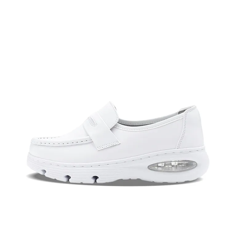 Cherry Blossoms Casual Single Shoes Women's White-0