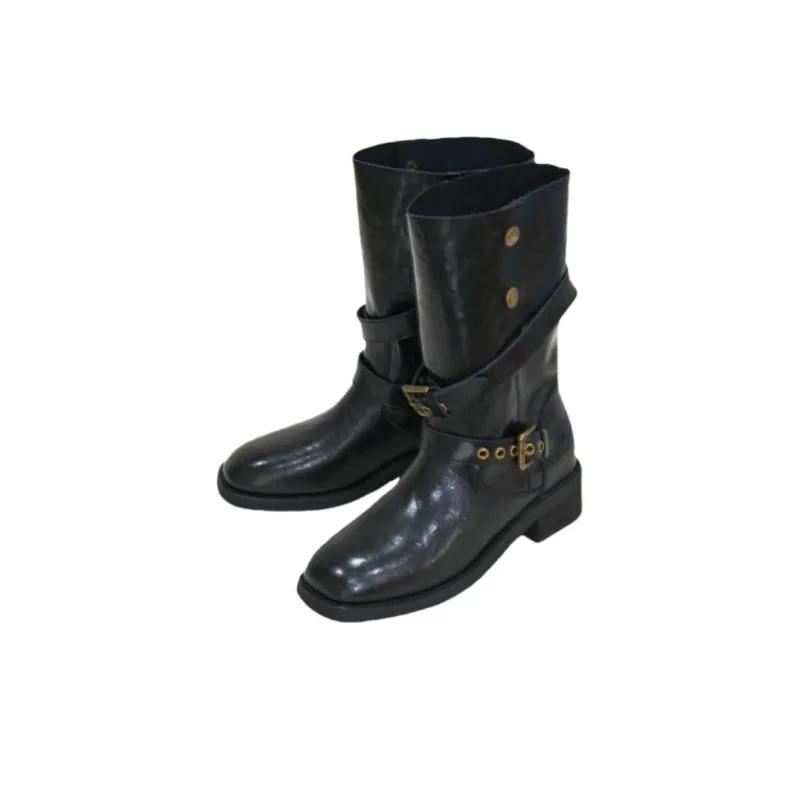 Mooreyu Atelier Ankle Boots 4.2cm Women's Black-1