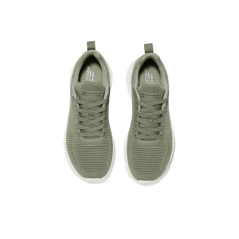 Skechers Low Top Casual Shoes Women's Olive Green-4