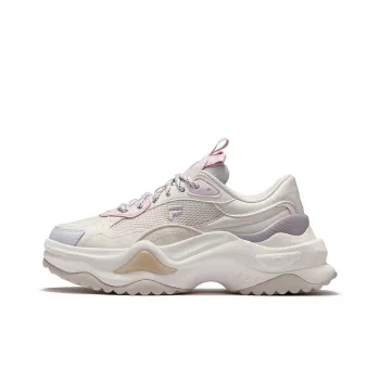 FILA FUSION BIANCO II Low Top Casual Shoes Women's Cream Ivory Gray