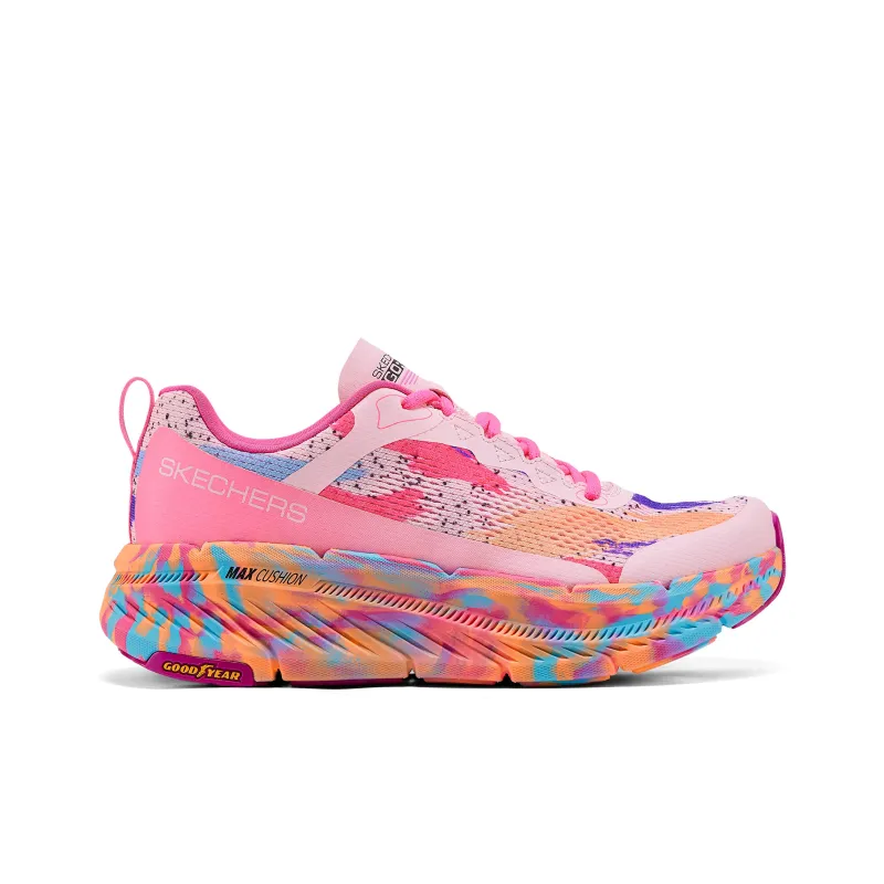 Skechers Max Cushioning Premier 2.0 Low Top Running Shoes Women's Coral Pink-1
