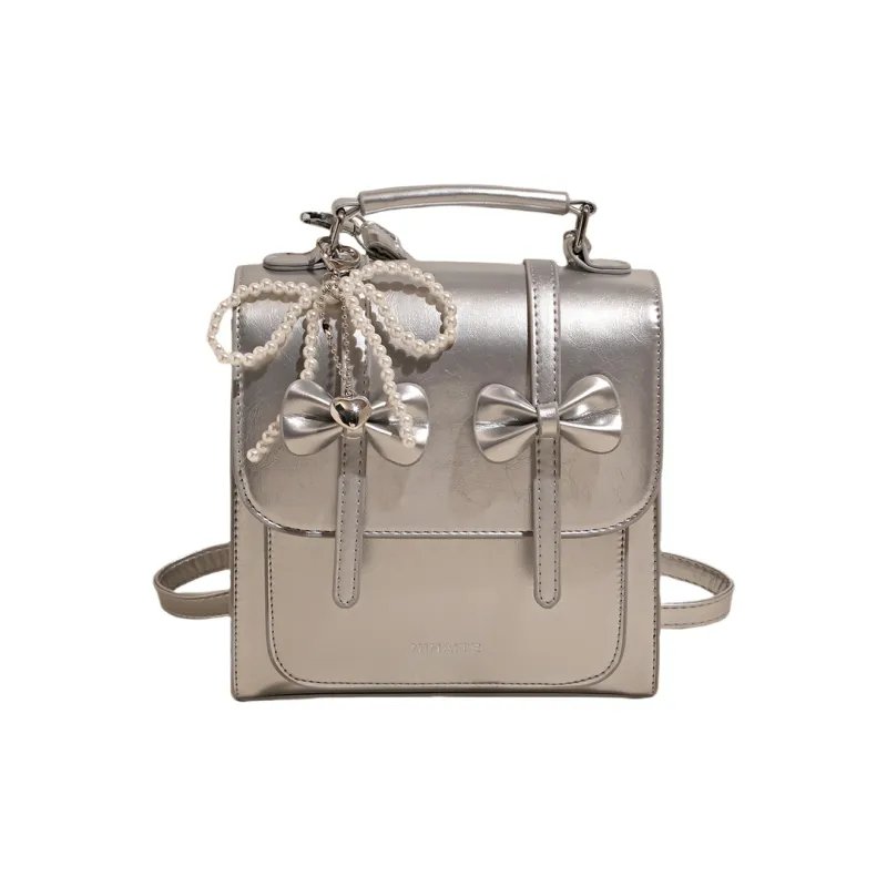 ResNonverba PU Backpack Women's Multicolor-12