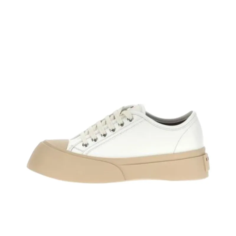 MARNI Pablo Low Top Skateboard Shoes Women's White-0