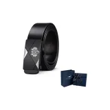 WYK-06 Black with Silver Buckle (Dark Blue Box)