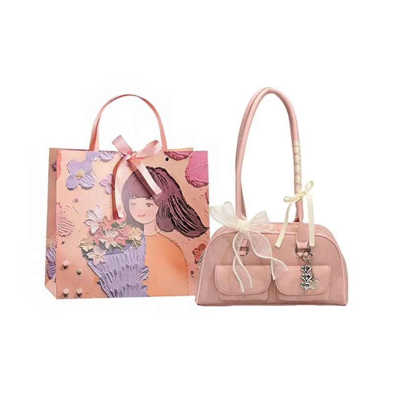 PARK DANCE PU Shoulder Bag Women's Multicolor-28