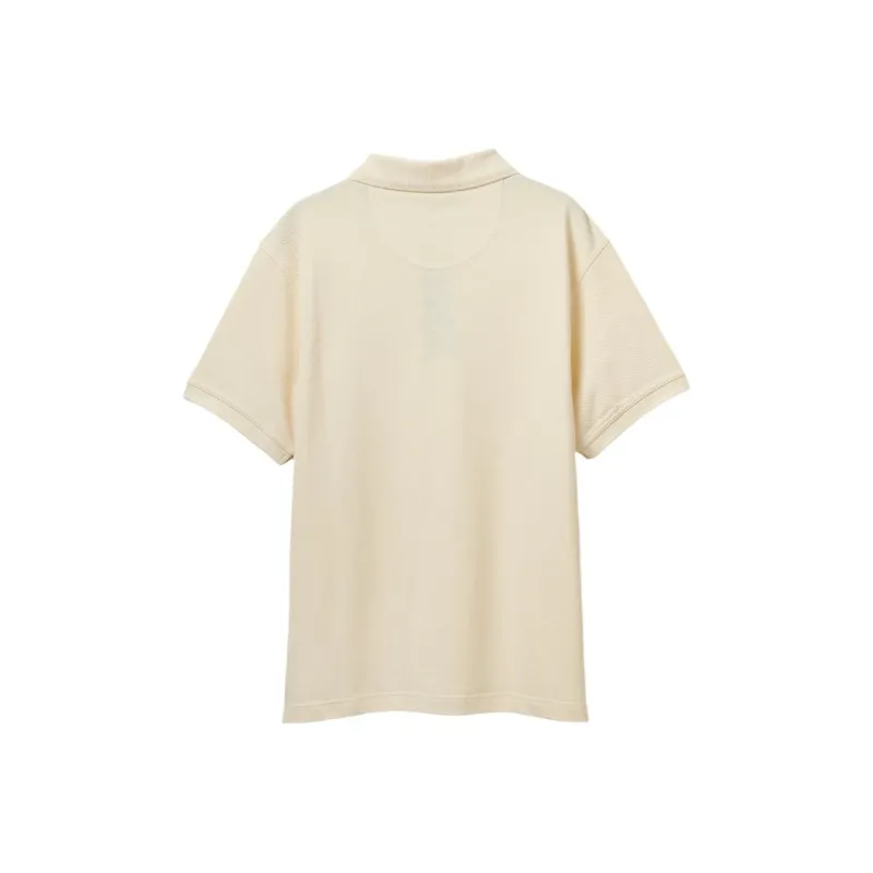 BARBOUR SS25 Polo Shirt Unisex Beige-1