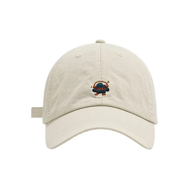 FREE RABBITⅡ Spring Summer Thin Cute Versatile Face Framing Baseball Caps Unisex-1