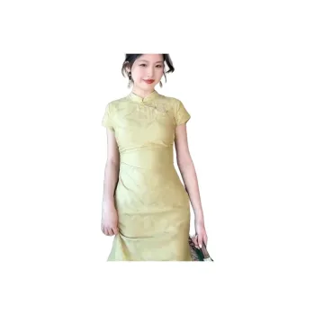 EFCR Cheongsams Women's Yellow
