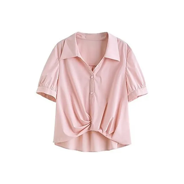 HDFULERN Shirts Women's Pink-0