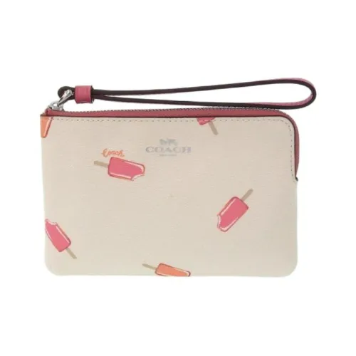COACH Corner Zip Clutches