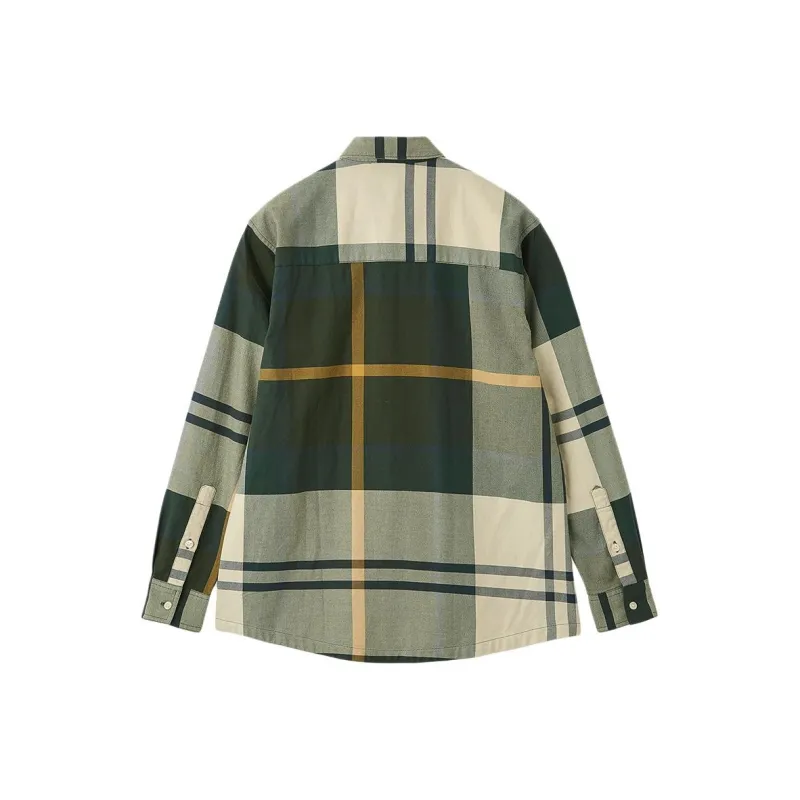 BARBOUR Shirts Men Green-1