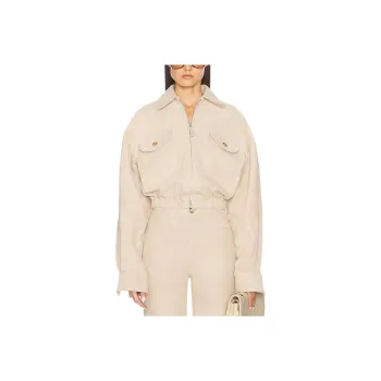 HELSA Leather Jackets Women's Sandy Beige