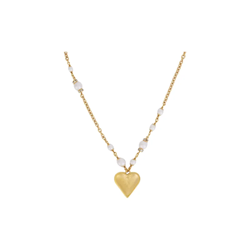 CHANEL Metal Necklaces Women's Gold-1
