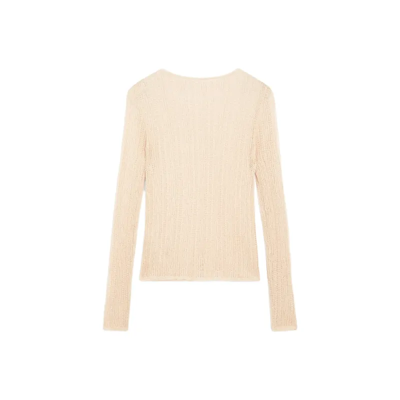 Massimo Dutti T Shirts Women's Ecru-1