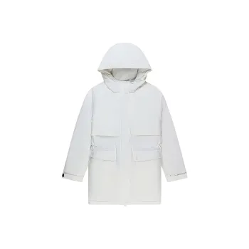 PEAK Sports Life Collection Puffer Jacket Women's Raw White