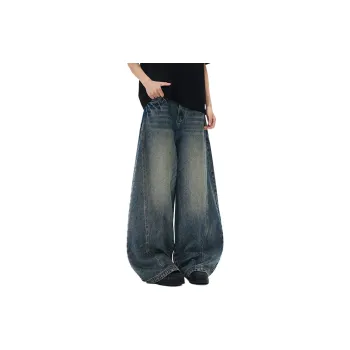 LPMX Jeans Unisex Vintage Blue
