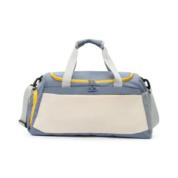 Meow In The Grass Nylon Gym Bag Travel Bag Unisex White/Black/Green/Blue/Pink